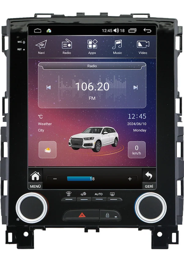 Renault Megane 4 Android Multimedya Sistemi 2015-2024